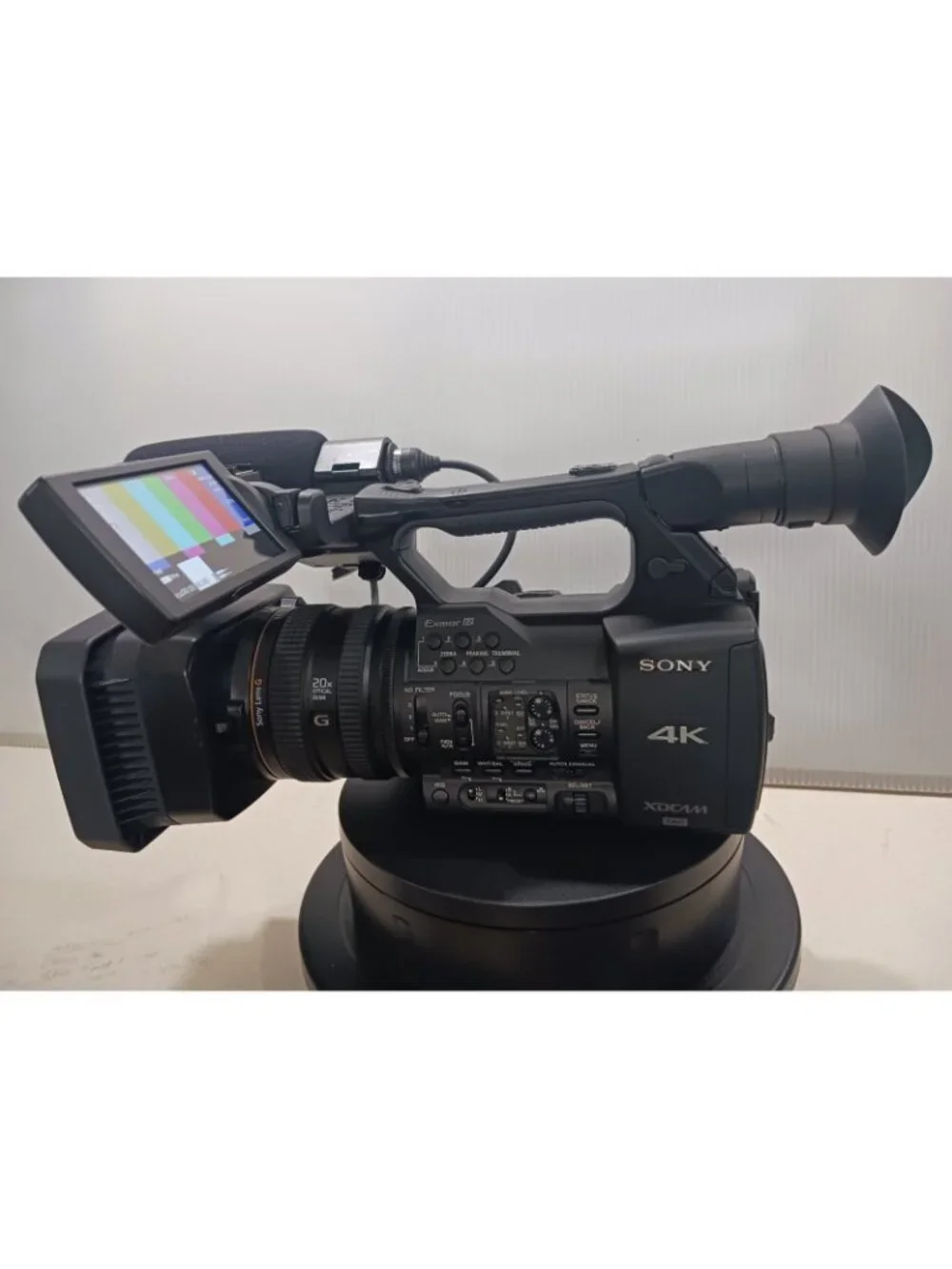 Prof. Sony PXW-Z100 4K XDCAM  Camcorder in great Condition--184 original hours